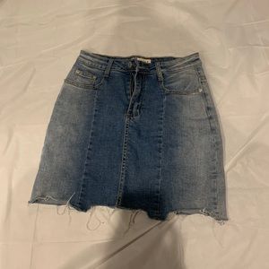 En Creme Small Jean Skirt, Very comfortable jean